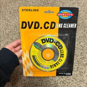 Sterling DVD CD lens cleaning disc
